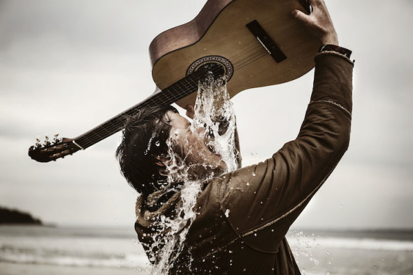 Hayden Calnin Guitar With Water